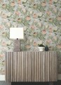 Tapeta kwiaty srebrnika York Wallcoverings BL1755 Protea Blooms II