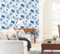 Tapeta akwarelowe kwiaty York Wallcoverings BL1773 Watercolor Bouquet Blooms II