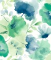 Tapeta akwarelowe kwiaty York Wallcoverings BL1774 Watercolor Bouquet Blooms II