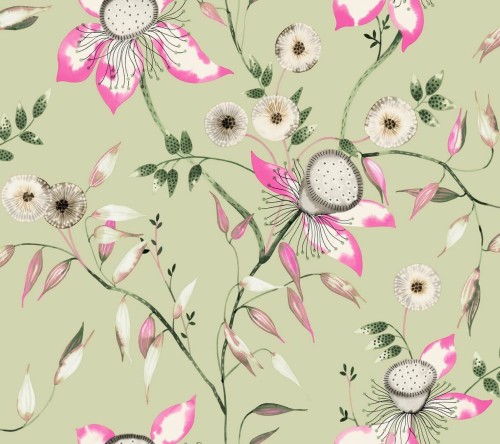 Tapeta roślinne pnącza York Wallcoverings BL1791 Dream Blossom Blooms II