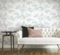 Tapeta drzewa York Wallcoverings BL1802 Lunaria Silhouette Blooms II