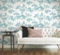 Tapeta drzewa York Wallcoverings BL1803 Lunaria Silhouette Blooms II