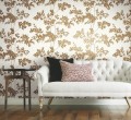 Tapeta drzewa York Wallcoverings BL1806 Lunaria Silhouette Blooms II