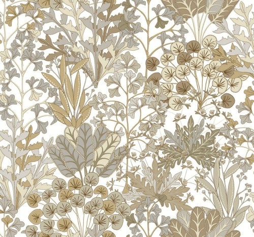 Tapeta roślinna York Wallcoverings BL1815 Forest Floor Blooms II