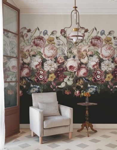 Mural florystyczny York Wallcoverings BL1821M Rachel Rose Blooms II