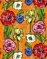 Fototapeta kwiaty retro London Art MRN03 1 LIBERDADE Marni