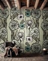 Fototapeta kwiaty retro London Art MRN03 2 LIBERDADE Marni