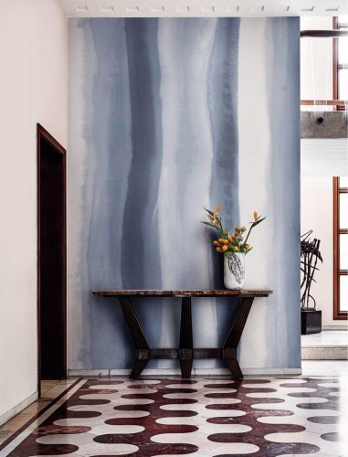 Fototapeta artystyczne paski London Art MRN04 5 SOFT STRIPE CLOUDS Marni