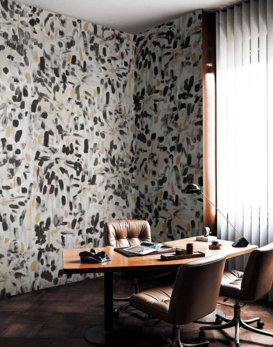 Fototapeta abstrakcyjna roślinność London Art MRN09 4 WILD FLOWER BUNCH Marni