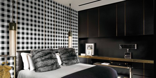 Fototapeta kratka London Art DSQ2W02-2 D2 Jack Dsquared2