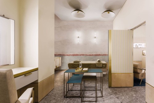 Fototapeta betonowa ściana London Art DSQ2W03-1 Cement Horizon Dsquared2