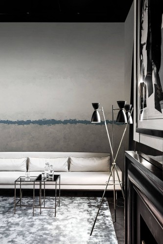 Fototapeta betonowa ściana London Art DSQ2W03-3 Cement Horizon Dsquared2