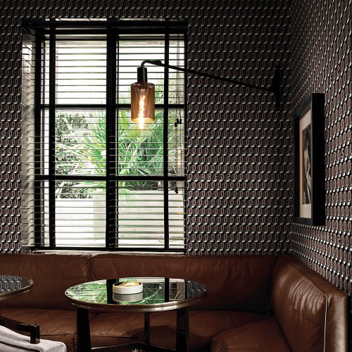 Fototapeta litery z efektem 3D London Art DSQ2W06 Monogram Dsquared2