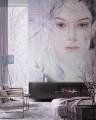 Fototapeta kobieca twarz Wonderwall Elegia 35091505