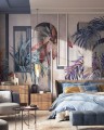 Fototapeta tropikalna roślinność i architektura Wonderwall Etro 35053501
