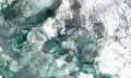 Fototapeta marmur akwarela Wonderwall Fluid 35052408