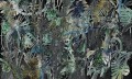 Fototapeta tropikalne kwiaty i liście Wonderwall Fusion 3505400