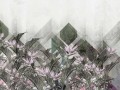 Fototapeta geometria i tropikalne kwiaty Wonderwall Hawaii 34072901