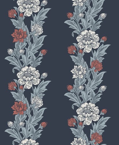 Tapeta roślinna pasy Seabrook ET12712 Legacy Prints