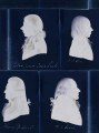 Mural portrety Mind the Gap DUTCH PORTRAITS Blue WP20186 Premium Designer Wallpaper Collection