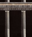 Mural architektura kolumny Mind the Gap ATHENA Anthracite WP20212 Premium Designer Wallpaper Collection