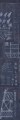 Mural szkic Wieży Eiffla Mind the Gap GRAND EIFFEL Blue WP20219 Premium Designer Wallpaper Collection
