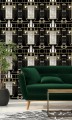 Mural art-deco Mind the Gap GLAMOUR Dark WP20226 Premium Designer Wallpaper Collection