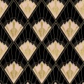 Mural wachlarze w stylu art-deco Mind the Gap REVIVAL WP20231 Premium Designer Wallpaper Collection