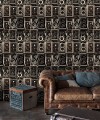 Mural w stylu retro Mind the Gap OBSCURE WP20239 Premium Designer Wallpaper Collection