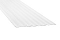 Panel ścienny 3D malowany na biało WP002P Lumio Mardom Decor - wys. 270 cm
