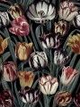 Mural tulipany Mind the Gap TULIPA Dark WP20177 Premium Designer Wallpaper Collection