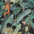 Mural małpy i tropikalne liście Mind the Gap BERMUDA WP20162 Premium Designer Wallpaper Collection