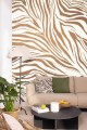 Mural paski zebry Caselio WILD 104960104 L Zebra Stay Wild