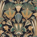 Tapeta roślinna w starożytnym stylu Casamance 76130508 Denderah Bord Du Nil