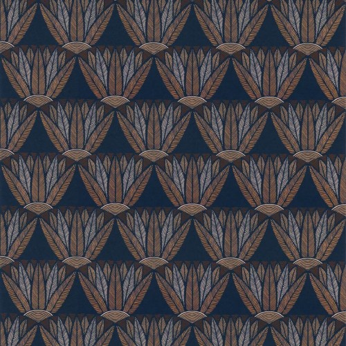 Tapeta w kwiaty lotosu egipskiego Casamance 76161936 Castalia Bord Du Nil