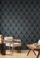 Tapeta w kwiaty lotosu egipskiego Casamance 76162038 Castalia Bord Du Nil