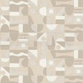 Tapeta geometryczna retro Casamance 76182752 Gourna Bord Du Nil