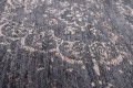 Dywan klasyczny vintage czarny Mineral Black 8263 Louis De Poortere