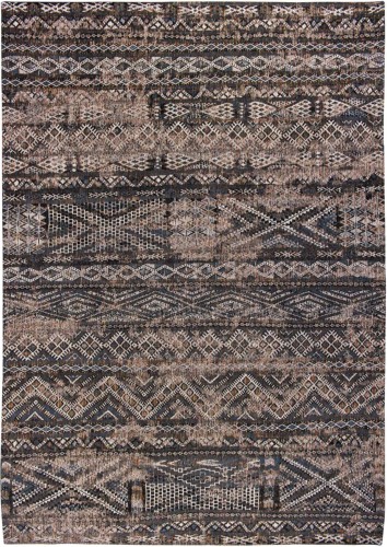 Dywan kilimowy Black Rabat 9113 Louis De Poortere