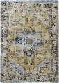 Dywan klasyczny żółto-niebieski Amir Gold 8704 Louis De Poortere