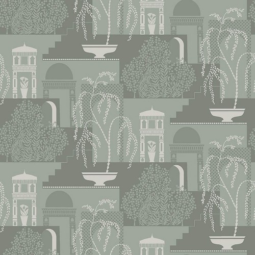 Tapeta starożytny ogród Boras Tapeter Mimi 5519 Swedish Grace