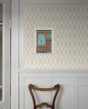 Tapeta kratownica i kwiatki Boras Tapeter Signe 5505 Swedish Grace