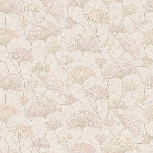 Tapeta liście Ginkgo Biloba Boras Tapeter Sophia 5531 Swedish Grace