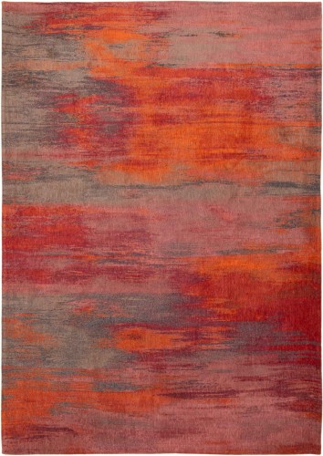 Dywan nowoczesny cieniowany Hibiscus Red 9116 Louis De Poortere