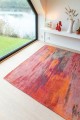 Dywan nowoczesny cieniowany Hibiscus Red 9116 Louis De Poortere