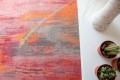 Dywan nowoczesny cieniowany Hibiscus Red 9116 Louis De Poortere