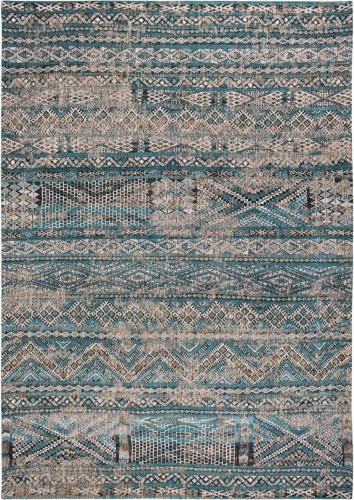 Dywan kilimowy Zemmuri Blue 9110 Louis De Poortere