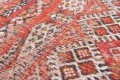 Dywan kilimowy czerwony Fez Red 9115 Louis De Poortere