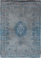 Dywan klasyczny vintage Grey Turquoise 8255 Louis De Poortere