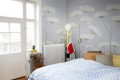 Fototapeta roślinna Rebel Walls R18663 Dara Dusty Blue Cottage Core
